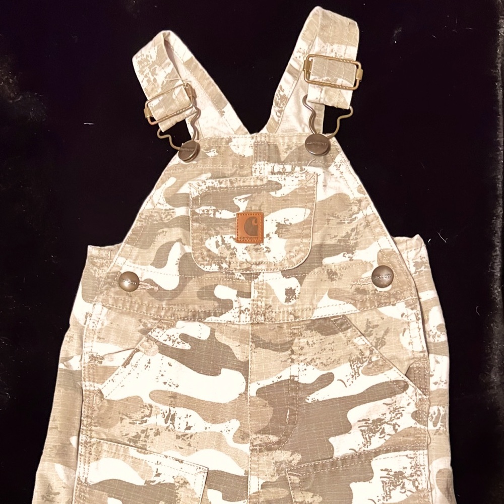 Baby Carhartt Camo Overalls